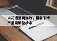 米6体育APP-申花遭遇两连败，排名下滑严重需调整状态的简单介绍